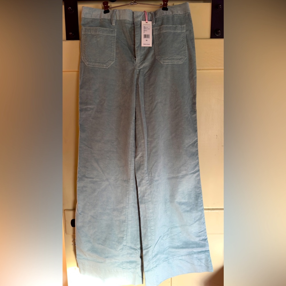 Vineyard Vines wide leg corderoy pants new with tags
